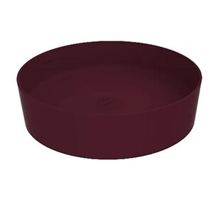 Изображение товара Раковина Creavit Loop LP145-00BR00E-0000, 45 см, фарфор, берри матовый