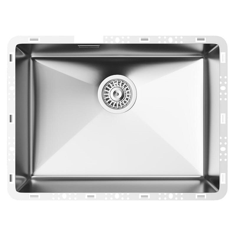 Изображение товара Мойка кухонная TopZero TZ RS550, 60 см, нержавеющая сталь