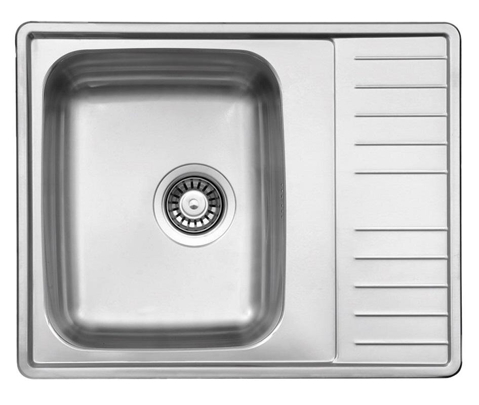 Изображение товара Мойка кухонная Wellinox Lines LNP630.500.GT8K, 63 см, нержавеющая сталь