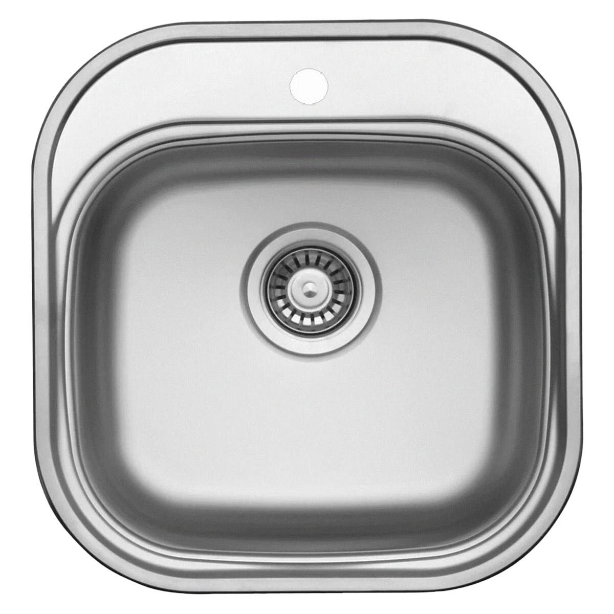 Изображение товара Мойка кухонная Wellinox Galant GAP465.488.GT8K, 46.5 см, нержавеющая сталь