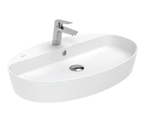 Изображение товара Раковина Creavit Loop LP171-00CB00E-0000, 70 см, фарфор, белая