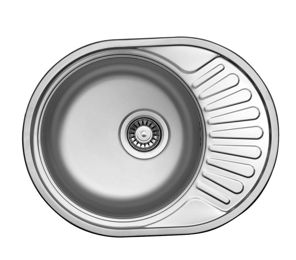 Изображение товара Мойка кухонная Wellinox Favorite FAP577.447.GT8K, 57.7 см, полированная, нержавеющая сталь