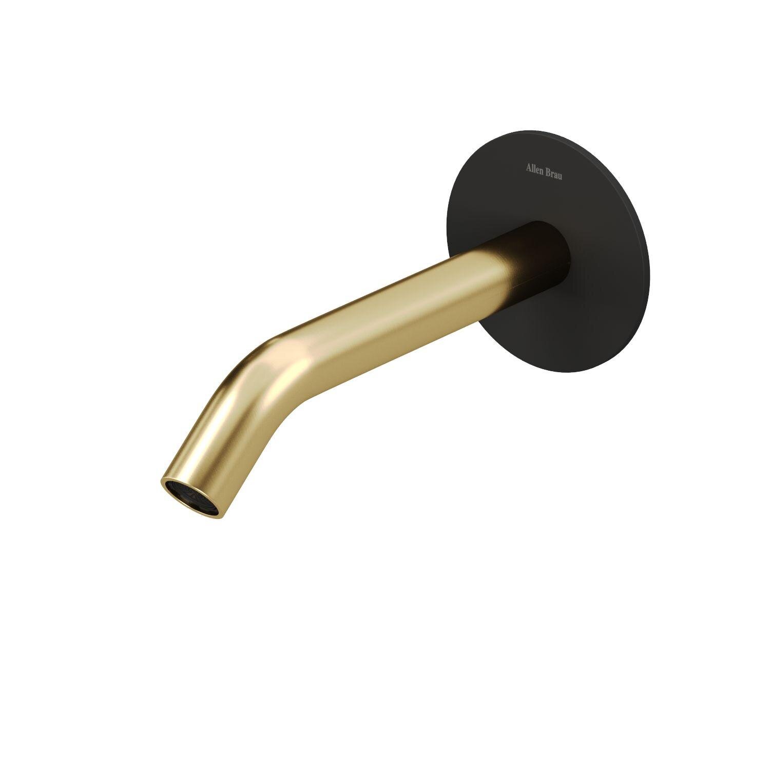 Изображение товара Излив Allen Brau Priority 5.31A18-31GB для ванны, черный/золото