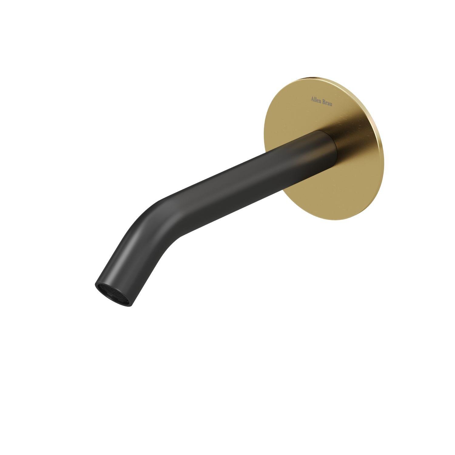 Изображение товара Излив Allen Brau Priority 5.31A18-GB31 для ванны, черный/золото