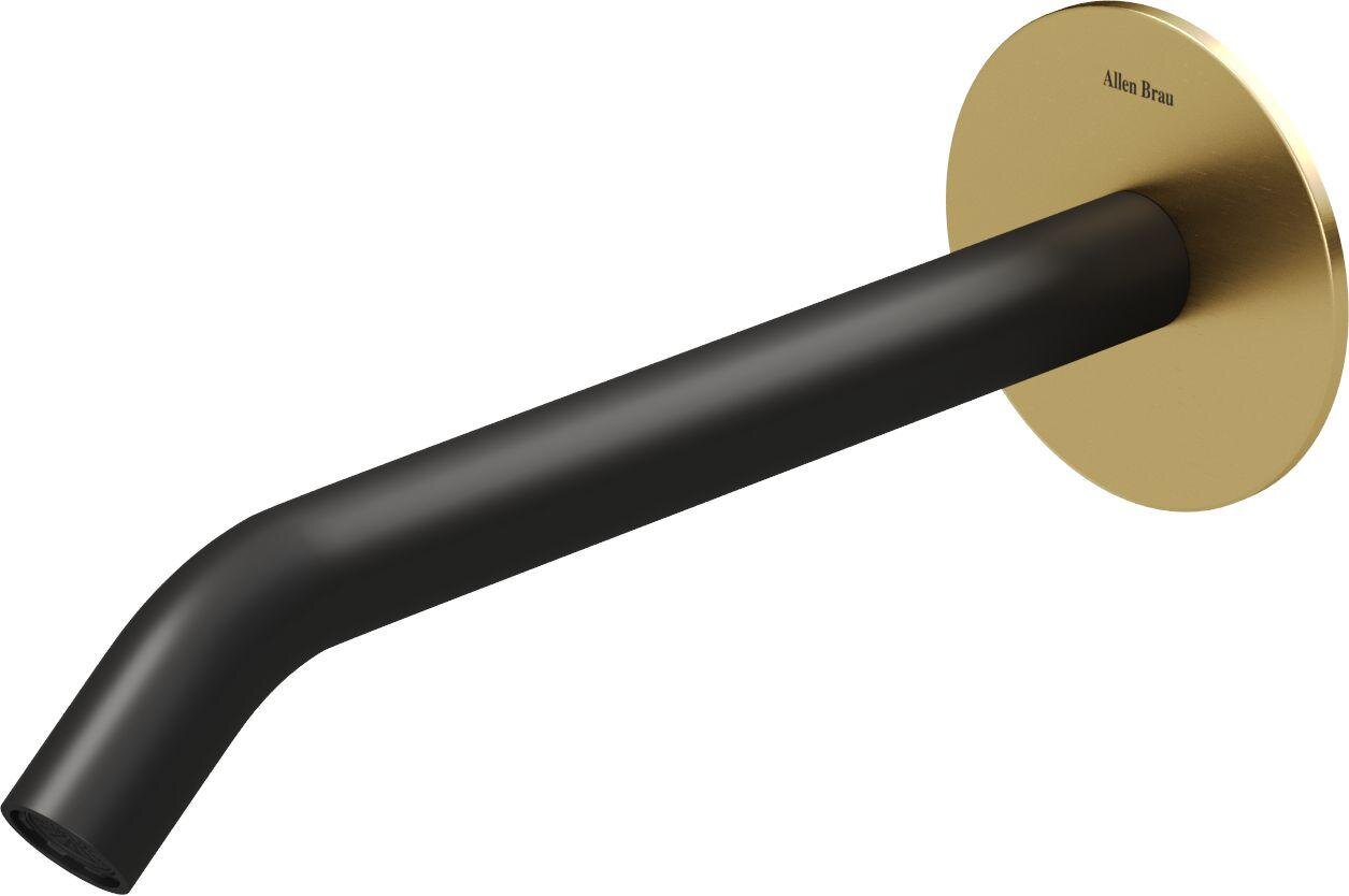 Изображение товара Излив Allen Brau Priority 5.31B18-GB31 для ванны, черный/золото