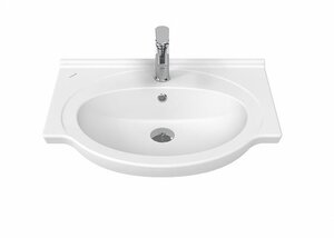 Изображение товара Раковина Creavit Etol ET165-00CB00E-0000, 65 см, фарфор, белая