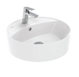 Изображение товара Раковина Creavit Nice NC046-00CB00E-0000, 45 см, фарфор, белый