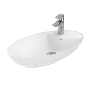 Изображение товара Раковина Creavit Petra PR065-00CB00E-0000, 65 см, фарфор, белая