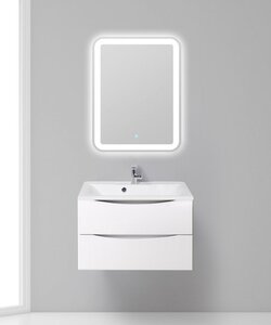 Изображение товара Тумба под раковину BelBagno MARINO-750-2C-SO-BL-P 75 см, подвесная, Bianco Lucido