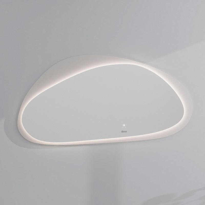 Изображение товара Зеркало Black&White Universe 970.MR1400, 140 x 70 см, с подсветкой с сенсорным выключателем, цвет белый