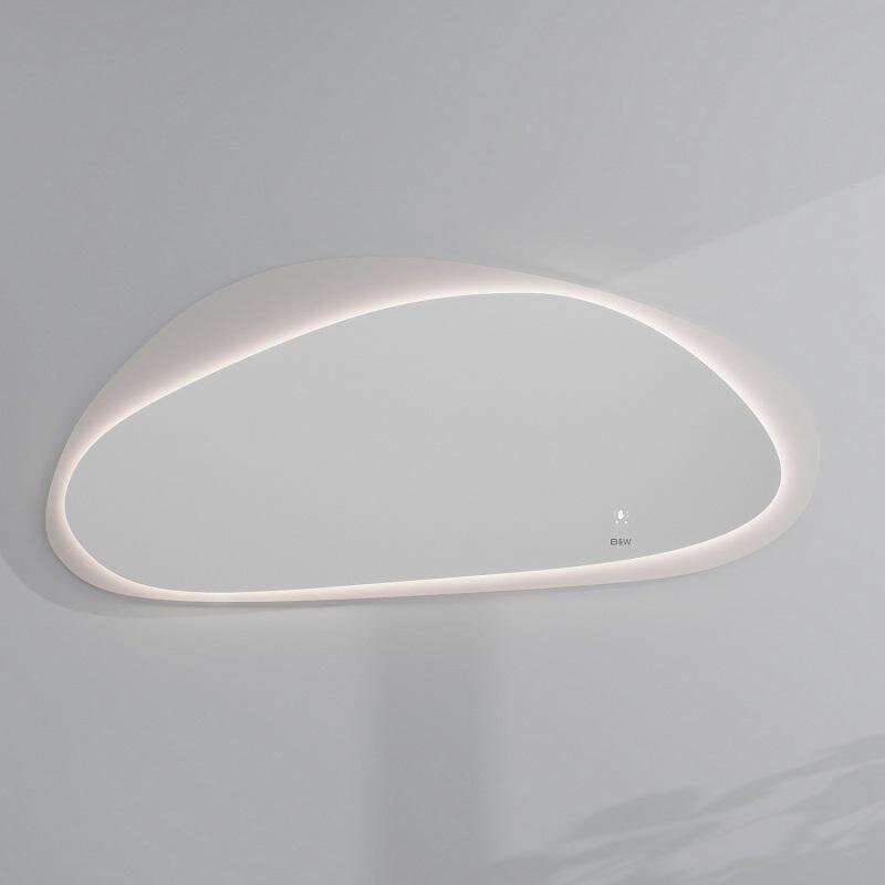 Изображение товара Зеркало Black&White Universe 970.MR1600, 160 x 70 см, с подсветкой с сенсорным выключателем, цвет белый