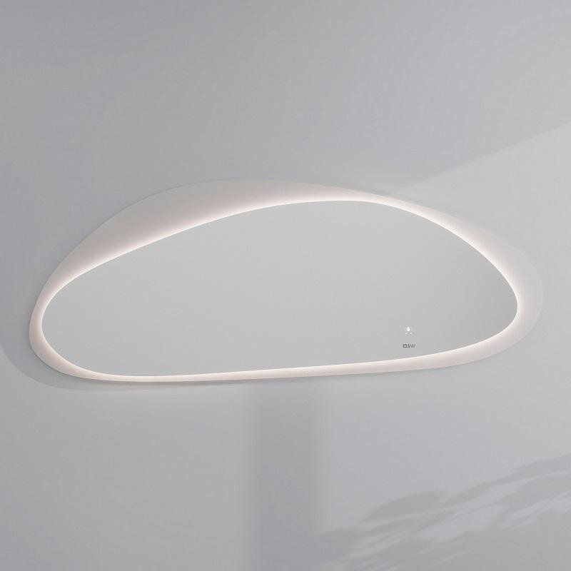 Изображение товара Зеркало Black&White Universe 970.MR1800, 180 x 70 см, с подсветкой с сенсорным выключателем, цвет белый