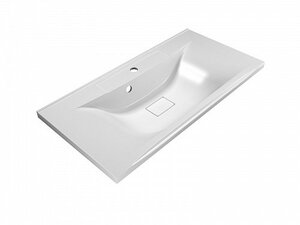 Изображение товара Раковина из литьевого мрамора BelBagno BB900/450-LV-MR-PR, 90 x 45 x 15 см