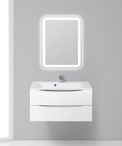 Изображение товара Тумба под раковину BelBagno MARINO-900-2C-SO-BL-P 90 см, подвесная, Bianco Lucido 