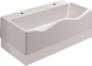 Изображение товара Раковина Geberit Bambini 430200016, 90 см, varicor, белая