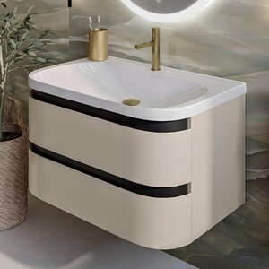 Изображение товара Тумба с раковиной Kolpa-san Vittoria 547030, 80 см, подвесная, цвет бежевый Изображение товара Тумба с раковиной Kolpa-san Vittoria 547030, 80 см, подвесная, цвет бежевый