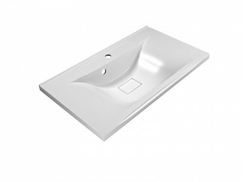 Изображение товара Раковина из искусственного мрамора BelBagno Marino BB800/450-LV-MR-PR, 80 см
