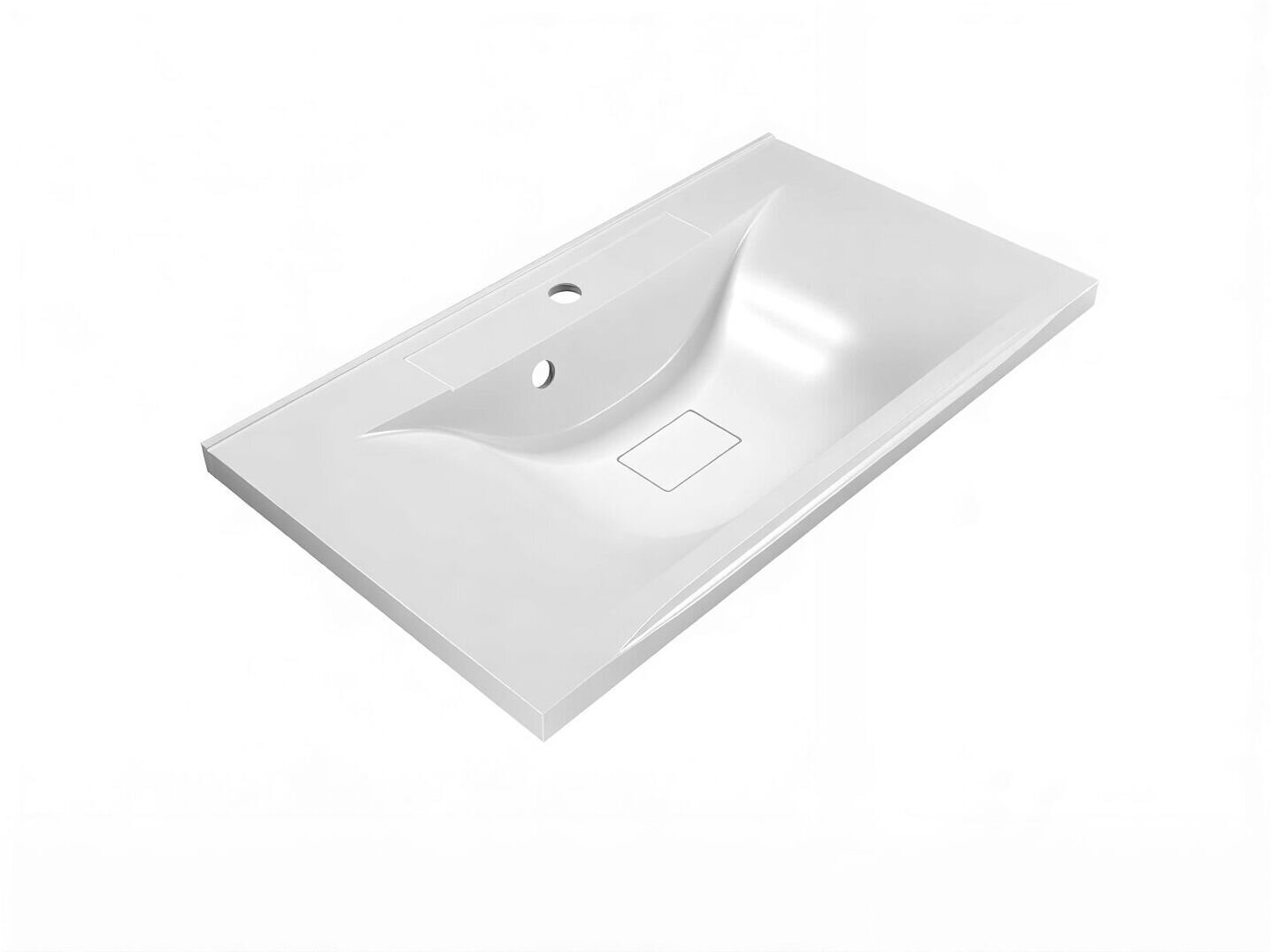 Изображение товара Раковина из искусственного мрамора BelBagno Marino BB800/450-LV-MR-PR, 80 см Изображение товара Раковина из искусственного мрамора BelBagno Marino BB800/450-LV-MR-PR, 80 см