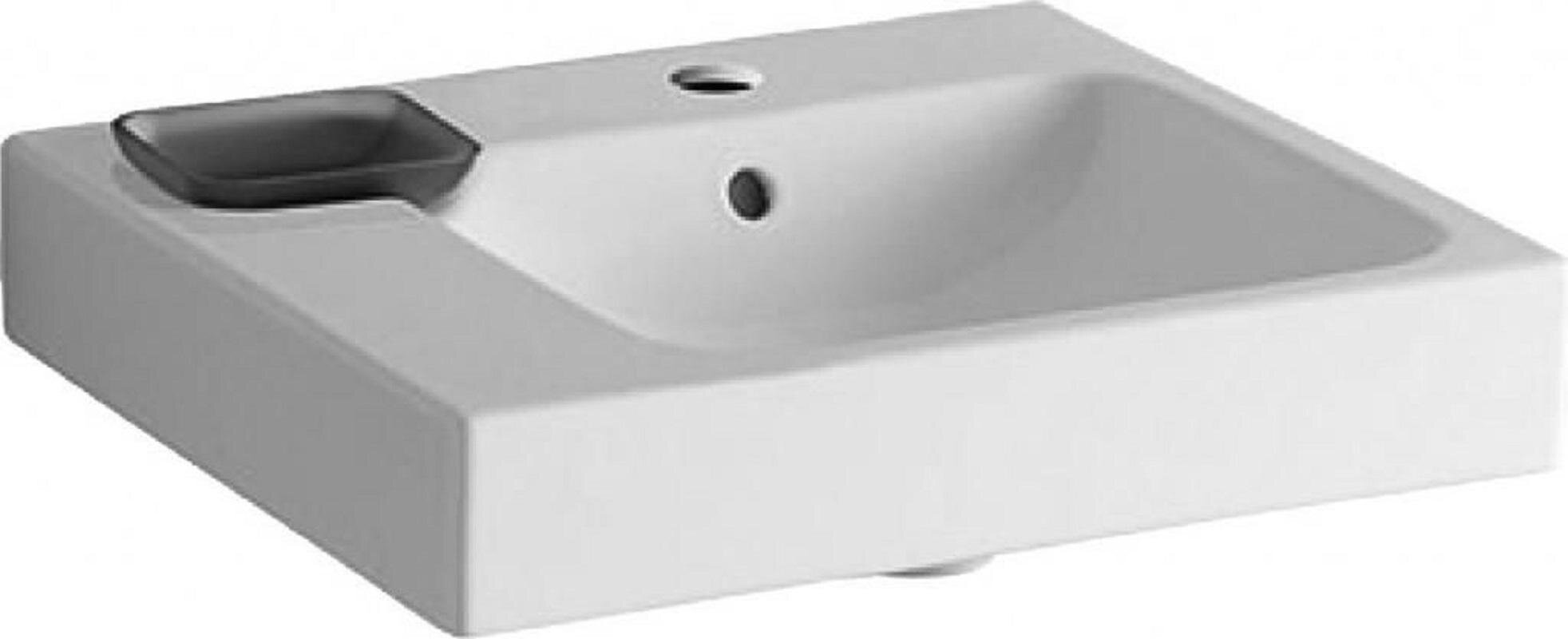 Изображение товара Раковина Geberit iCon 124150000, 50 см, фарфор, белая