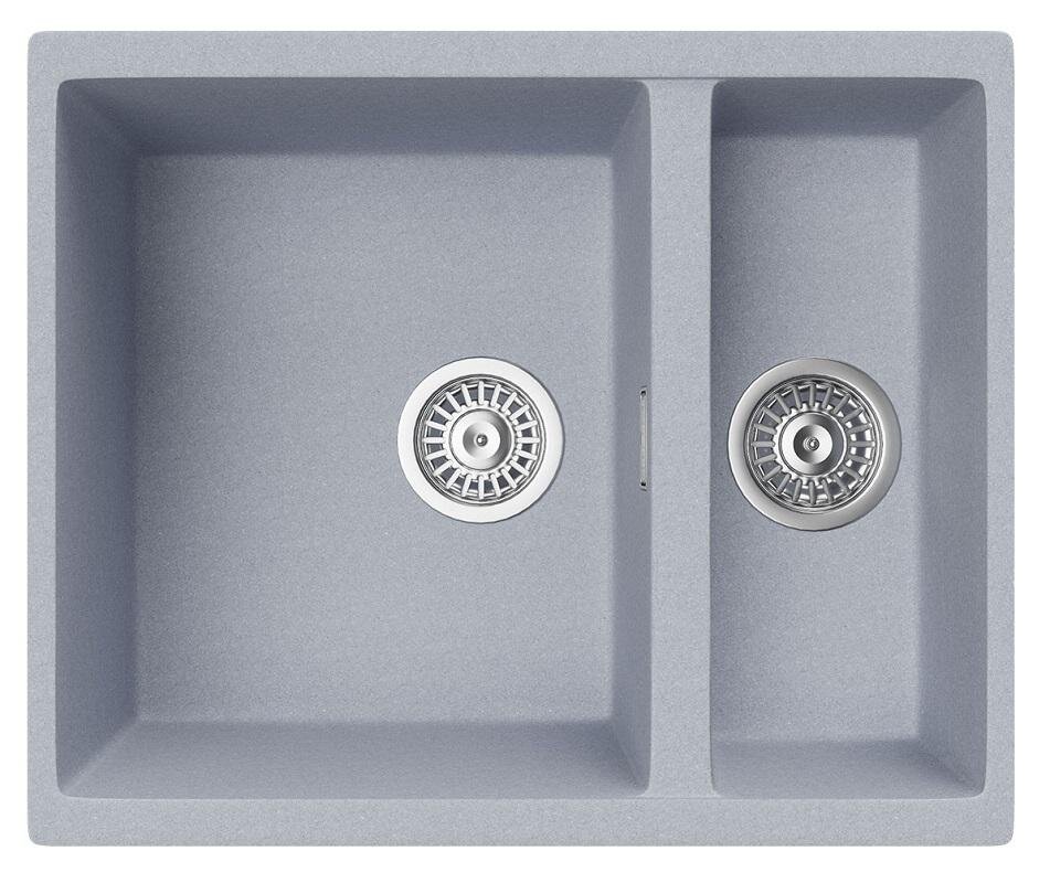 Изображение товара Мойка кухонная TopZero TopGran Melania 555.460.15-49, 55.5 см, искусственный камень, Titan