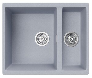 Изображение товара Мойка кухонная TopZero TopGran Melania 555.460.15-49, 55.5 см, искусственный камень, Titan