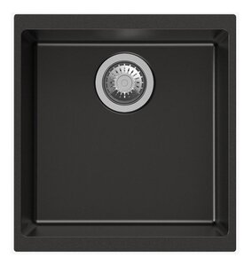 Изображение товара Мойка кухонная TopZero TopGran Marina 430.460-77, 43 см, искусственный камень, Deep Black Изображение товара Мойка кухонная TopZero TopGran Marina 430.460-77, 43 см, искусственный камень, Deep Black
