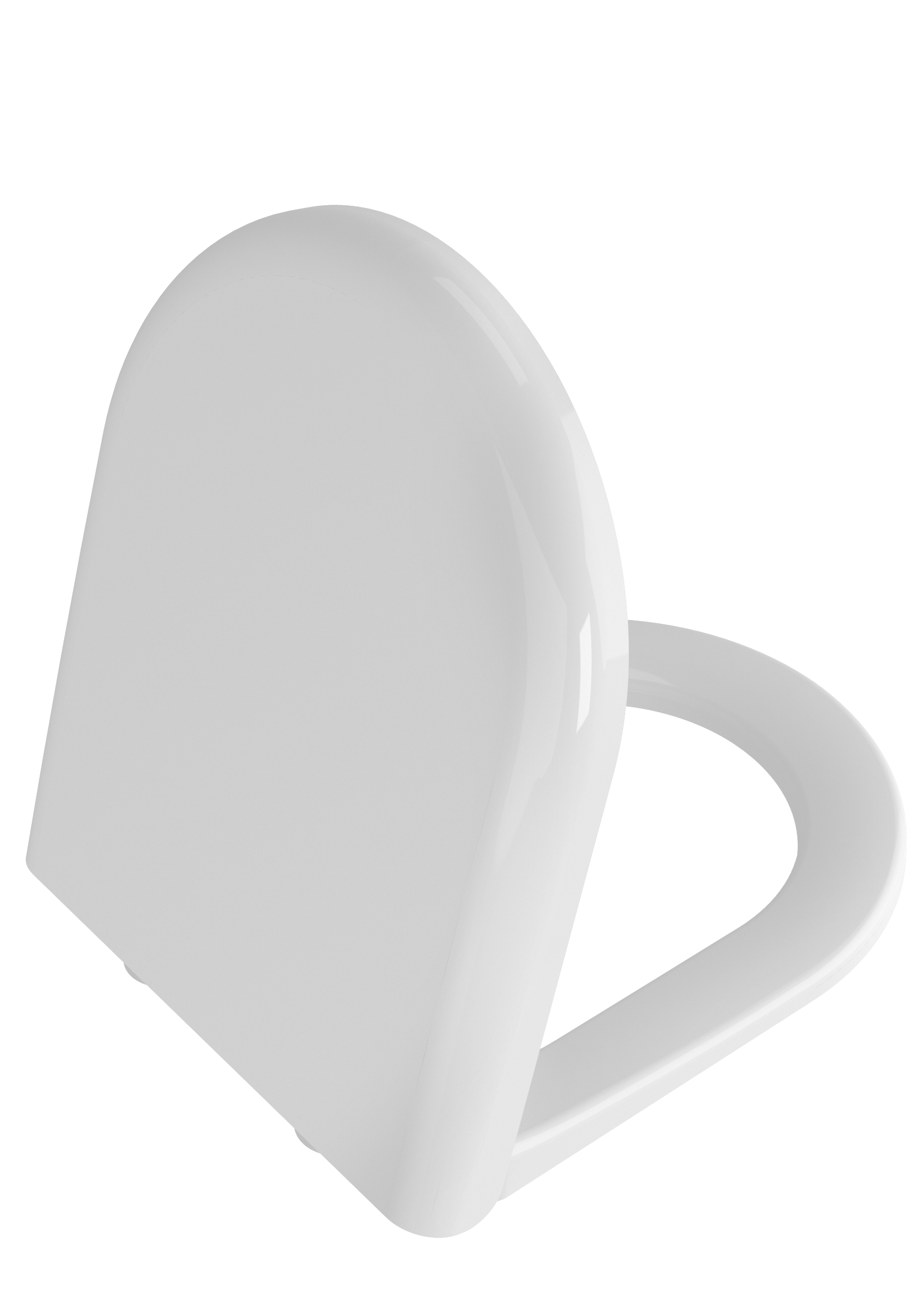 Изображение товара Крышка-сиденье Vitra Zentrum 94-003-001 белая овальная для унитаза Изображение товара Крышка-сиденье Vitra Zentrum 94-003-001 белая овальная для унитаза