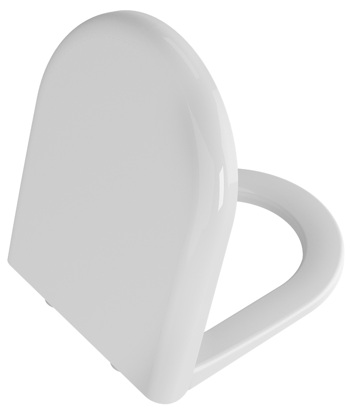 Изображение товара Крышка-сиденье Vitra Zentrum с микролифтом, белое, 430x345 мм
