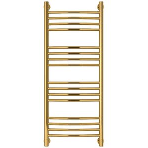 Изображение товара Полотенцесушитель водяной Сунержа Богема+ 03-0221-1040, высота 100 см, ширина 40 см, нижнее подключение 40 см, цвет золото