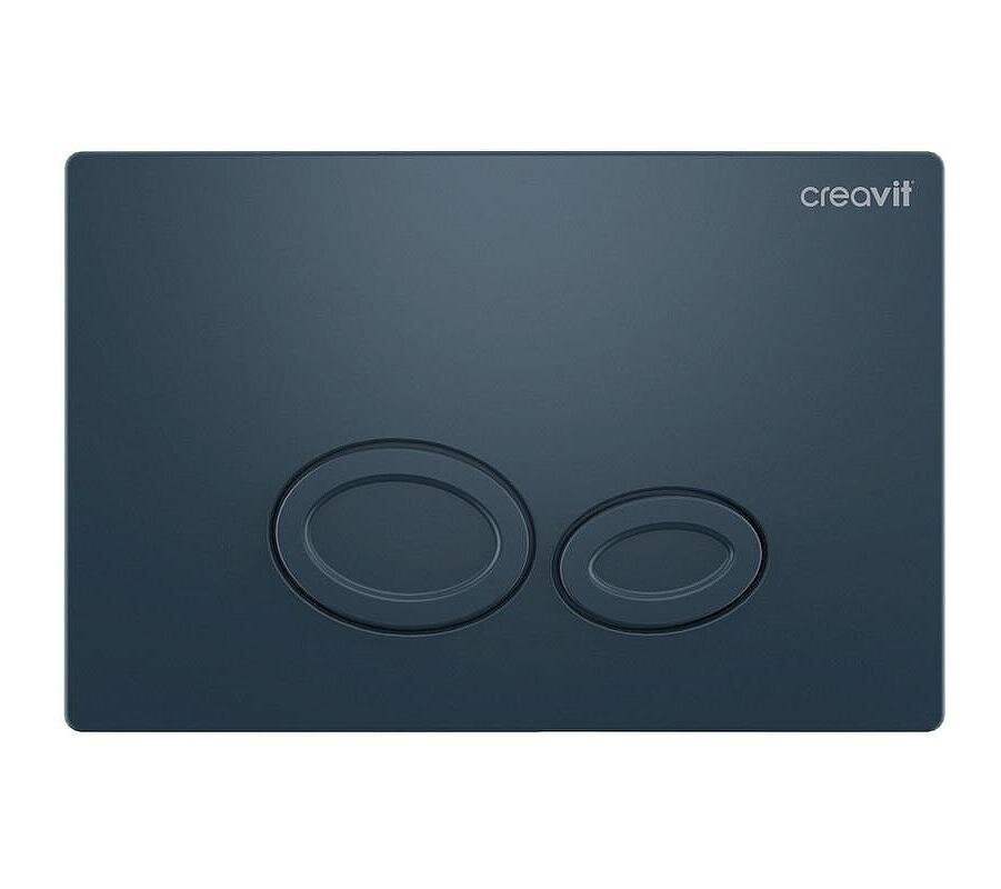 Изображение товара Клавиша смыва Creavit Drop GP2002.05, механическая, базальт Изображение товара Клавиша смыва Creavit Drop GP2002.05, механическая, базальт