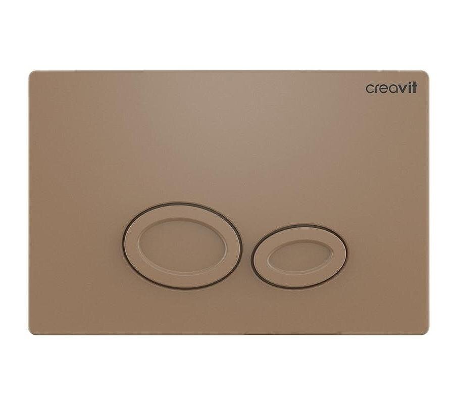 Изображение товара Клавиша смыва Creavit Drop GP2002.06 механическая, капучино