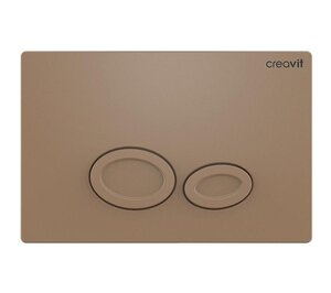 Изображение товара Клавиша смыва Creavit Drop GP2002.06, механическая, капучино