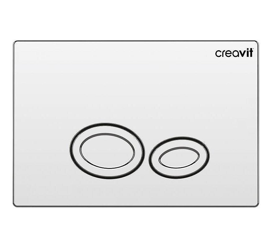 Изображение товара Клавиша смыва Creavit Drop GP2004.00, механическая, хром