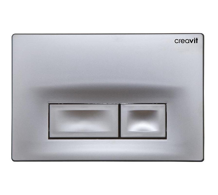 Изображение товара Клавиша смыва Creavit Ore GP3002.00, механическая, серая матовая