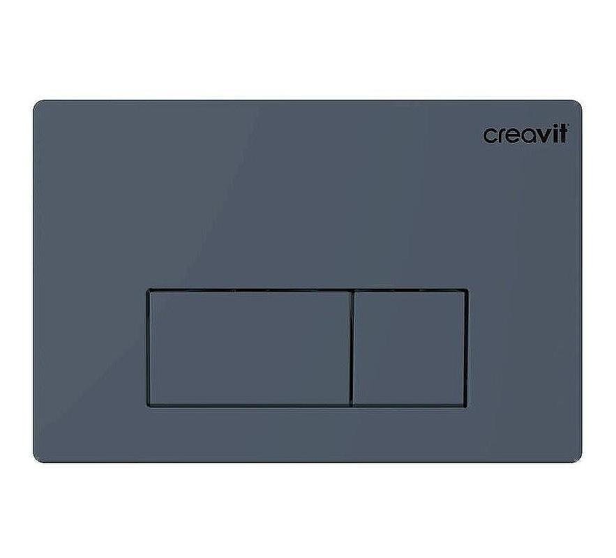 Изображение товара Клавиша смыва Creavit Arc GP8002.05, механическая, базальт