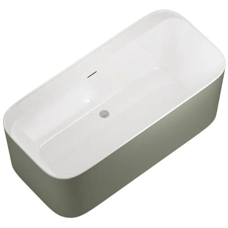 Изображение товара Ванна Allen Brau Infinity 2.21001.20/CGM 1700x800 мм, цвет олива/белый