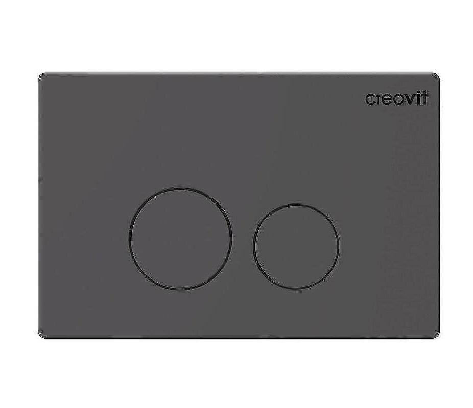 Изображение товара Creavit Terra GP9002.04 — механическая клавиша смыва, антрацит