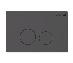 Изображение товара Клавиша смыва Creavit Terra GP9002.04, механическая, антрацит