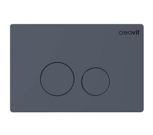 Изображение товара Клавиша смыва Creavit Terra GP9002.05, механическая, базальт