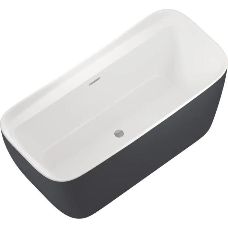 Изображение товара Ванна Allen Brau Infinity 2.21002.21/AM 1700×780 мм матовый антрацит/белый