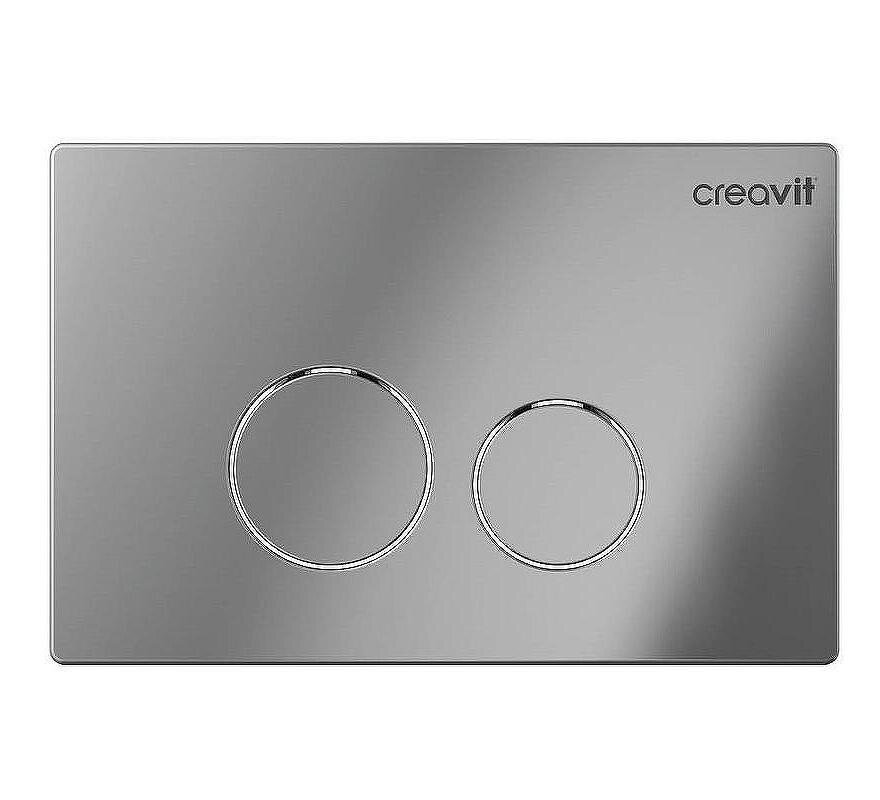 Изображение товара Клавиша смыва Creavit Terra GP9004.00, механическая, хром