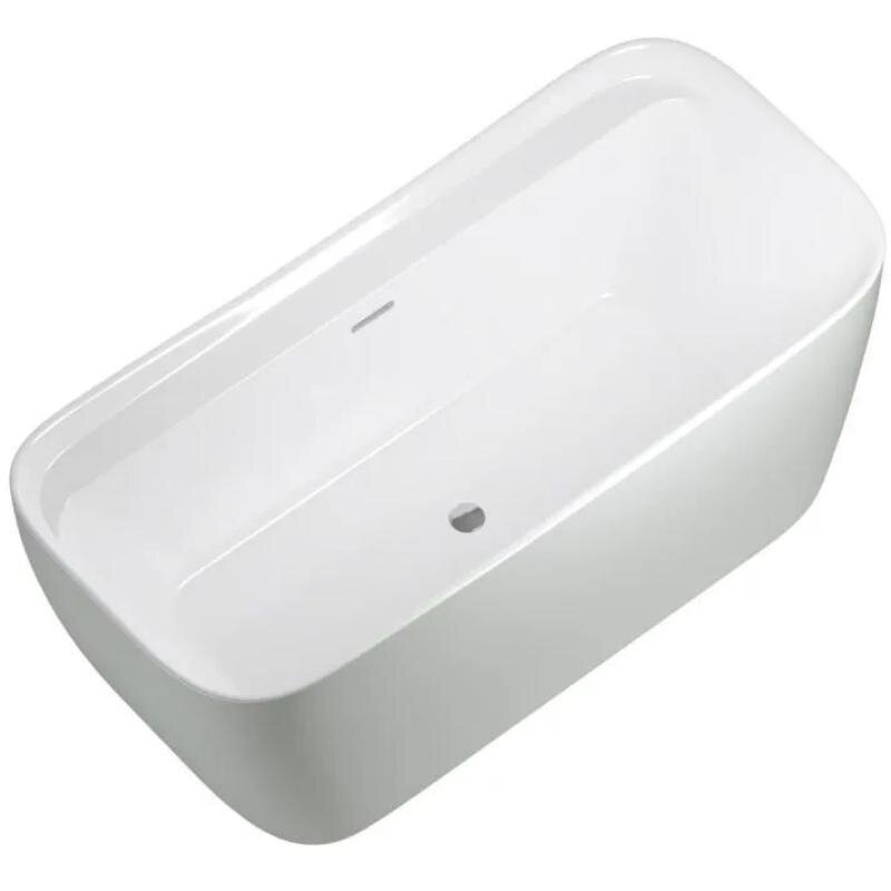 Изображение товара Ванна акриловая Allen Brau Infinity 2.21002.21/PWM, 170 х 78 см, слив-перелив, цвет папирус/белый матовый