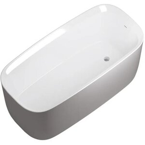 Изображение товара Ванна акриловая Allen Brau Infinity 2.21003.20/PGM, 170 х 78 см, слив-перелив, цвет платина/белый