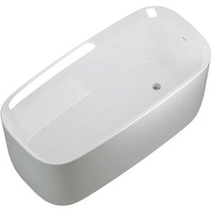 Изображение товара Ванна акриловая Allen Brau Infinity 2.21003.20/PWM, 170 х 78 см, слив-перелив, цвет папирус/белый