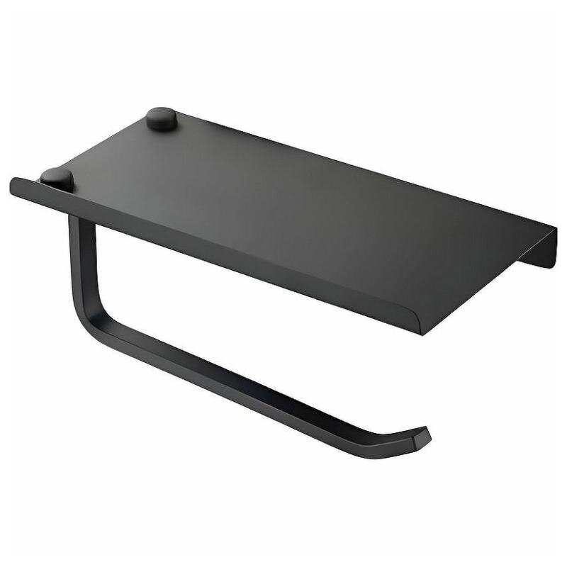 Изображение товара Haiba HB330-7 держатель туалетной бумаги, черный матовый