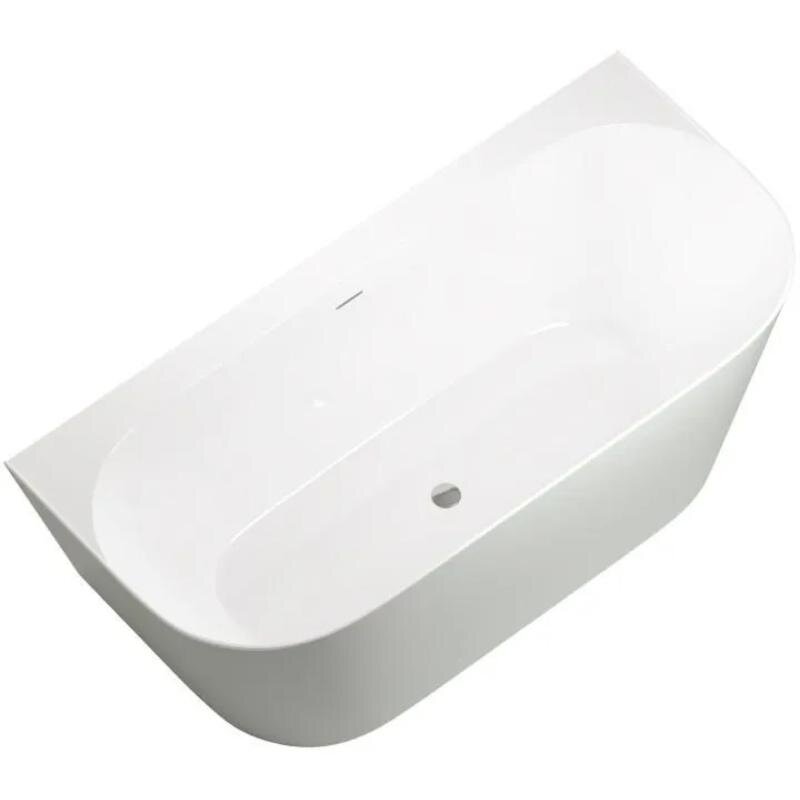 Изображение товара Ванна акриловая Allen Brau Priority 2.31003.21/PWM, 170 х 78 см, слив-перелив, цвет папирус/белый матовый