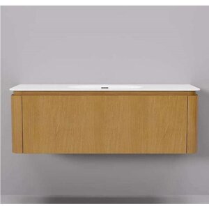 Изображение товара Тумба с раковиной ArtDecco Coco ACC12W14S100, 120 см, белый дуб