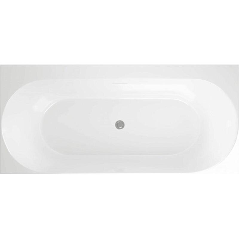 Изображение товара Ванна акриловая Allen Brau Priority 2.31004.21A/AM/2.31004.21B/AM, 170 х 78 см, слив-перелив, антрацит/белый матовый, левая/правая