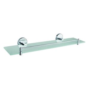 Изображение товара Полка стеклянная Haiba HB9007, 50 см, хром