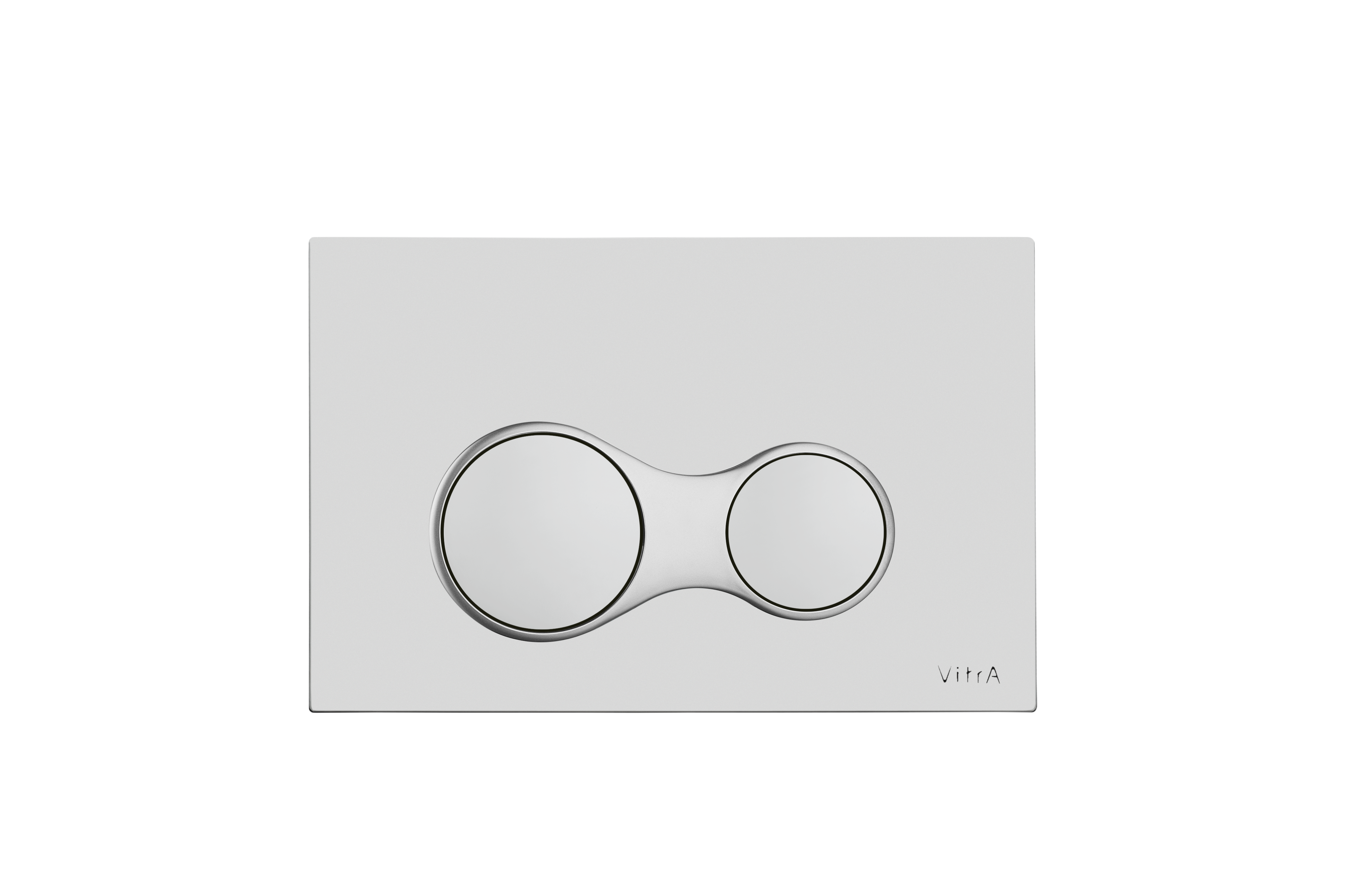 Изображение товара Клавиша смыва VitrA Sirius матовый хром двухрежимная 3/6 л 740-0485